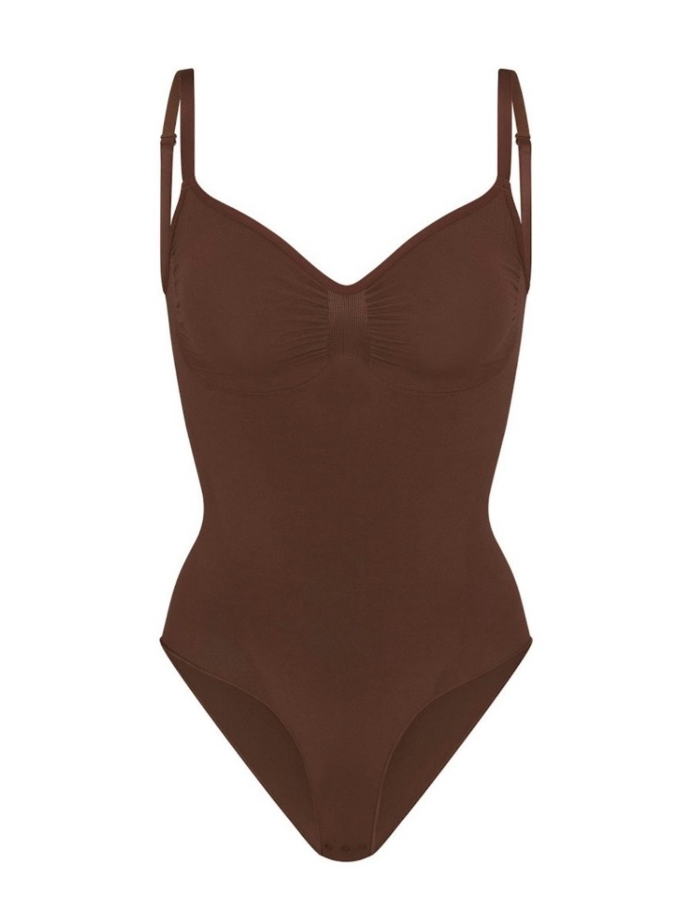 SKIMS BRIEF BODYSUIT COCOA